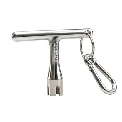 304 Stainless Steel Bottle Jack Release Pressure Wrench, Bottle Jack Pressure Relief Valve Wrench, Hydraulic Jack Valve Release Tool Compatible with 12-Ton 20-Ton Presses