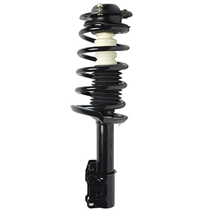 Detroit Axle - 2 Front Struts w/Coil Spring for 2004-2012 Chevrolet Malibu | 2005-2010 Pontiac G6 2007-2009 Saturn Aura, 2 Struts w/Coil Springs Assembly 2008 Replacement Shocks - size: 172199_172200/PAIR
