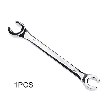 Utoolmart Flare Nut Wrench, 16mm x 18mm Metric Double Open End, 1Pcs - color: 1pcs, size: 16x18mm