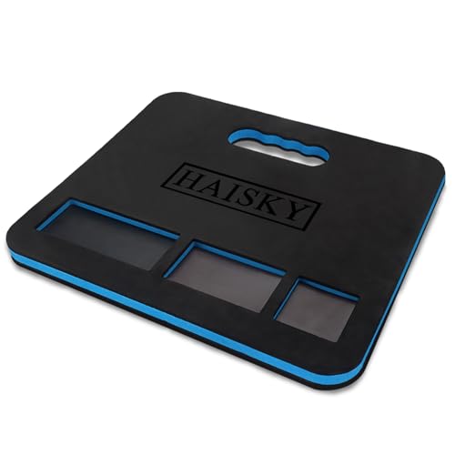 Mechanic Mat for Working Under Car, Magnetic Slot for Storing Screws or Small Accessories, Thick Kneeling Pad with Handle for Mechanics, Garage, Gardening, Gym, Camping, Creeper - size: Medium