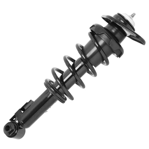 Detroit Axle - Front and Rear Struts Kit for 2007-2015 Mini Cooper | Struts with Coil Spring Assembly 2008 2009 2010 2011 2012 2013 2014 Replacement Suspension - size: 4Q471339/ 4 Struts