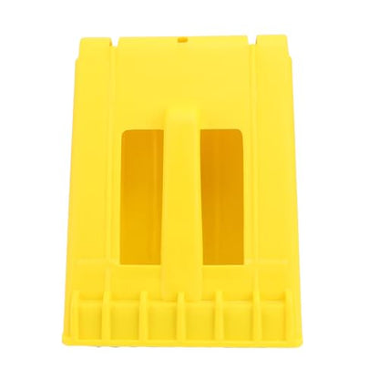 Jiawu Wheel Chocks, 2Pcs Heavy Duty Wheel Stoppers, Anti Slip Wheel Wedge, Anti Slip Tire Stopper Block Set, Vehicle Service Ramps, Triangular Wheel Stopper for Trailer, RV, Truck, Car