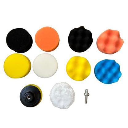Polishing Pad, Polishing Pad Kit, 11 Pcs 3 Inch Polishing Pad Kit, 3 Inch Buffing Pads