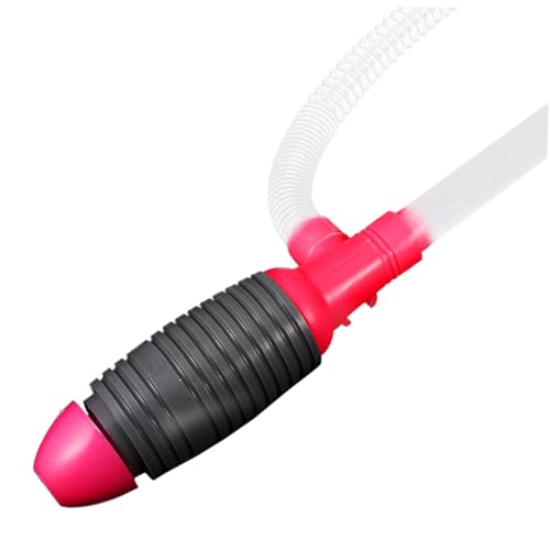 Alipis Manual Fuel Transfer Pump Kit 2-Piece Siphon Pump Hose Water Easy to Use for Automotive and Home Applications
