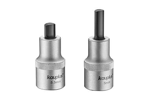1/2-inch Drive Suspension Strut Spreader Socket Bit Kit-2PCS