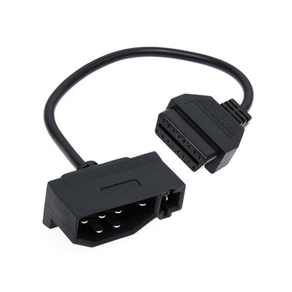 7 Pin OBD1 to OBD2 Adapter Replacement for Car Ford Code Reader Scanner Check Engine Repair Diagnostic Tool Cable Connector