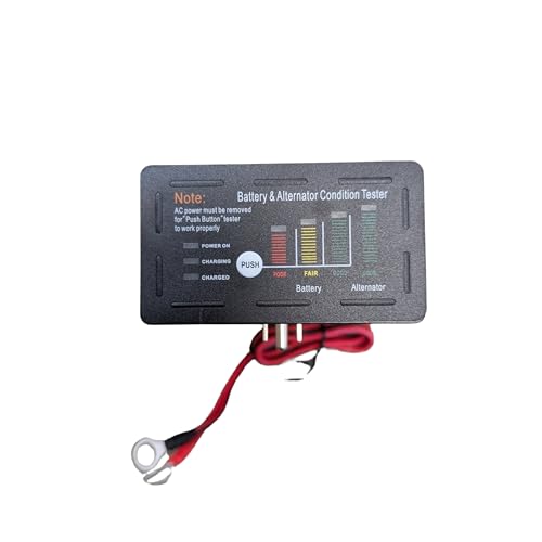 10 Amp Panel Mount 12V Battery Charger for Hydraulic Dump Trailer, Car, Marine. On Board Trickle Charger for 12 Volt Systems