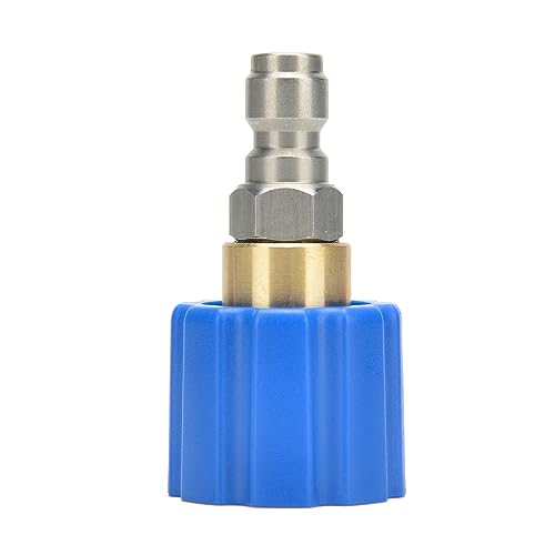 MJJC Foam Cannon Connector (Compatible with S and Pro Since V2.0) (for 1/4″ inch Quick Release Connection(Blue Color Version)) - color: for 1/4″ inch Quick Release Connection(Blue color version)