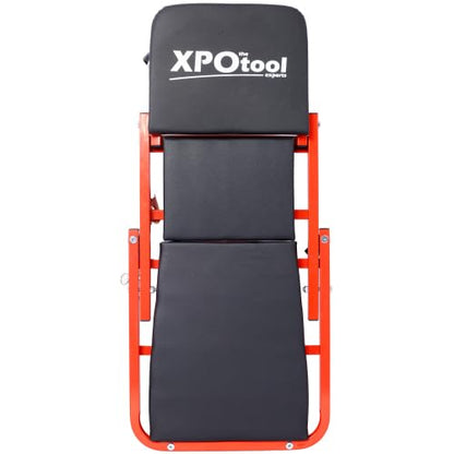 Mechanic Creeper, Garage Gift, 36" Z Creeper Seat, 2 in 1 Mechanic Gifts, 300 lbs Capacity, Low Profile Creeper with 6 pcs Wheels in Garage/Shop for Fathers Day Tool Gift (Red) - color: Red