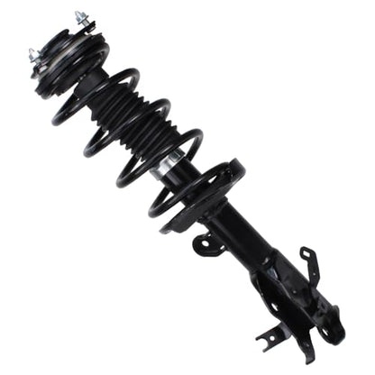Detroit Axle - Front Struts w/Coil Springs Rear Shock Absorbers Replacement for 2013-2015 Honda Civic EX EX-L LX HF SE - 4pc Set - size: 4AQ47280/Shock Kit