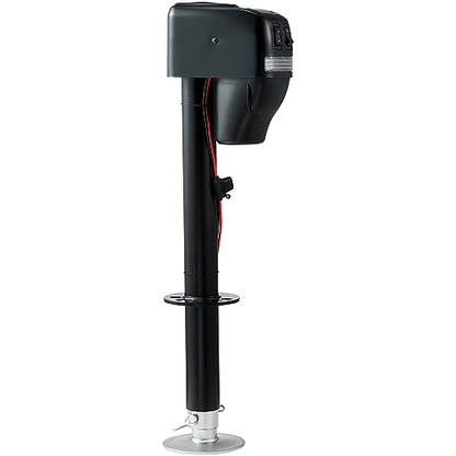 VEVOR Electric Trailer Jack, Power Tongue Jack Weight Capacity 4000 lbs, 9.84"-33.85" Electric Tongue Jack with Waterproof Cover for Lifting RV Trailer, Horse Trailer, Utility Trailer, Yacht Trailer | Electric Tongue Jack with Waterproof Cover for Lifting