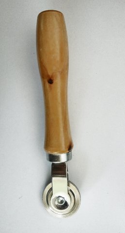 Wooden Handle Repair Patch YJ84022 1/8" Handle Stitcher 38×3mm Dia Roller Tool - size: YJ84022 1/8" Handle Stitcher 38×3mm