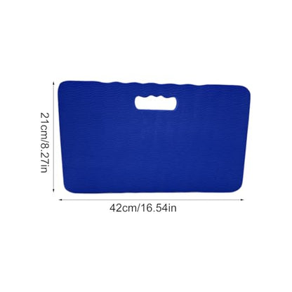 Thick Kneeling Pad - EVA Foam Garden Kneeler Mat | Foam Thick Mat | Gardening Kneeling Pad | Non-Slip Bathroom Mat Yoga Exercise Multifunctional Cushion EVA Car Repair Pad, 42x21x2cm, Blue - color: Blue