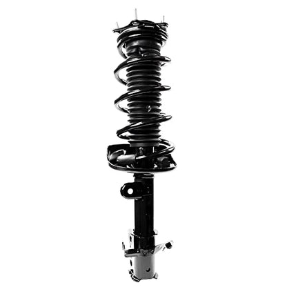 Detroit Axle - Front Struts & Coil Springs Rear Shock Absorbers Sway Bar Links Replacement for 2007-2012 Acura RDX - 6pc Set - size: 6AQS47354/Shock Kit