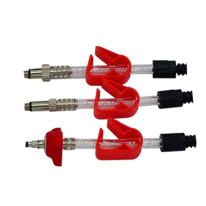 Avid Bike Brake Bleed Kit for All SRAM Series.Bicycle Hydraulic Brake Bleed Kit Including Metal Adapters and 60ML High Performance Dot 5.1 Brake Fluid.