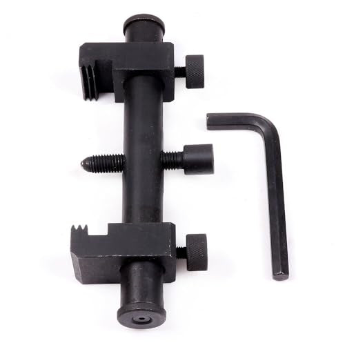 Ribbed Drive Pulley Puller Universal Carbon Steel Crankshaft | Remover Tool with Hex Allen Key Adjustable Auto Repair Tool for Air Conditioning Units Water Pumps