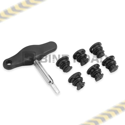 1 Set Car Engine Oil Drain Plug with Install Tool Compatible with Audi A1 A3 A4 A5 Q3 Q5 Volkswagen Golf GTI (Replaces 06L103801) - color: 1 Set