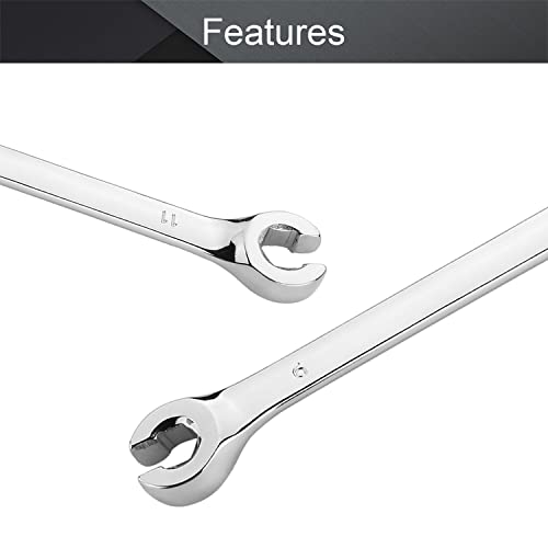 Utoolmart Flare Nut Wrench, 9mm x 11mm Metric Double Open End, 1Pcs - color: 1pcs, size: 9x11mm