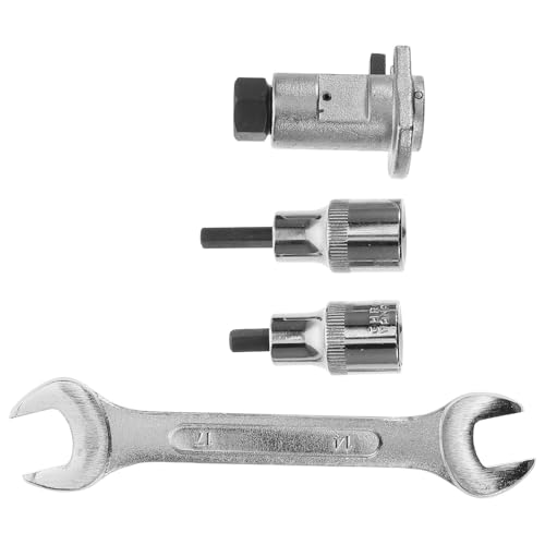 VOSAREA 4pcs Ball Joint Tool Set Tie Rod End Removal Tool and Strut Spreader, Universal Suspension Socket Wrench Kit for Car Repair and Maintenance