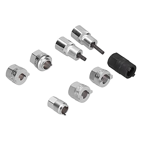 8pcs Suspension Strut Nut Sockets Removal Disassembly Tool Set, Car Repairing Tools, Shock Absorber Strut Removal Kit with Storage Box, for MK2 and Other Vehicle, High Quali