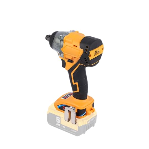 20V 1/2 inch cordless impact wrench-brushless, 350 ft-lbs maximum torque, 4-speed adjustment, automatic start and stop.(Host only/Without battery). - size: 1/2 400Nm