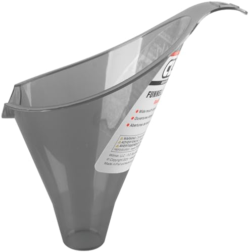 Performance Tool W4056 Clear View Easy-Fill Funnel - 1/2 Pint, Shallow Spout for Radiators and Fluids - size: 0.5 Pint, style: Clear View Easy-Fill Funnel