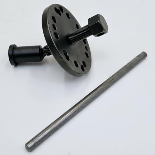 Clutch Hub Puller Tool with Swivel & “T” Bar Handle for 1941-Early 1984 Harley Big Twin FL/FX Models - No need to remove transmission end cover or clutch pushrod with this tool: Replaces HD# 95960-41A