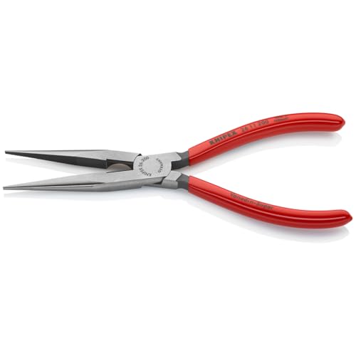 KNIPEX 26 11 200 Long Nose Pliers With Cutter 8-Inch | bike-hand-tools