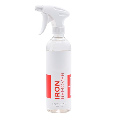 ESOTERIC Iron Remover Decontamination Spray, Easy to Use, Iron Remover Car Detailing Supplies, Activates Red, Less Odor, Removes Iron Brake Fallout, Perfect for Your Car Detailing Kit (16oz) - size: 16oz