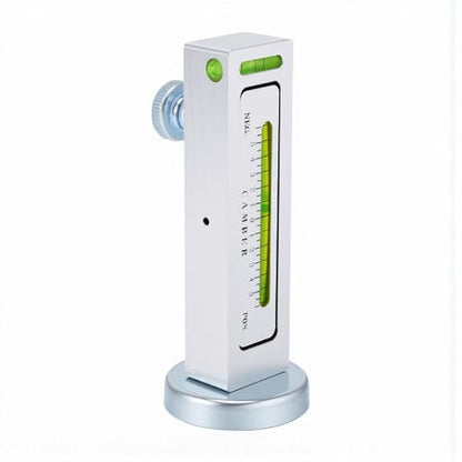 Keenso Adjustable Magnetic Alignment Tool, Magnetic Caster Camber Gauge with Strong Base and Precise Scales, for Cars Trucks RVs Wheel Alignment