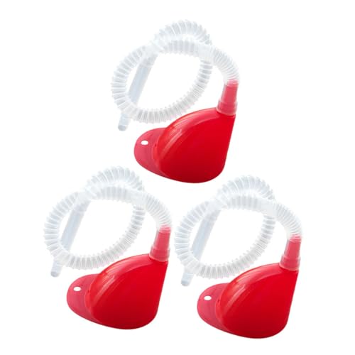 Gatuida 3-Piece Automotive Funnel Set Plastic Gas Oil Funnel for Car Rv Motorcycle Large Flexible Long Tube No Spill Design for Easy Pouring