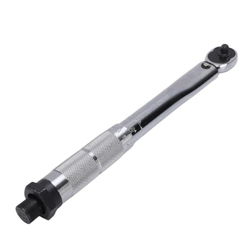 1/4 Inch Drive Click Torque Wrench, 5 to 25Nm High Precision Torque Wrench, Adjustable Pre Set for Car, Bike Maintenance