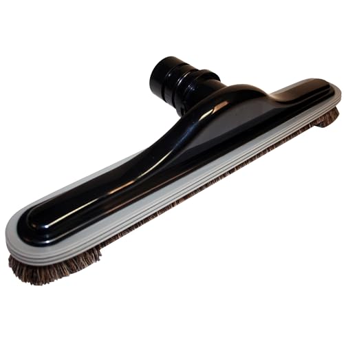 Cen-Tec Systems Commercial Vacuum Attachment Kit with Telescopic S-Wand and 14" Natural Fill Floor Brush