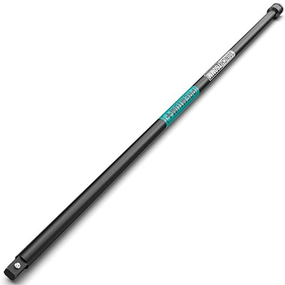 1/2" Drive Impact Extension Bar, 30 Inch Length Socket Extension, CR-V Steel, Narrow and Deep Areas in Automobile Maintenance, Mechanical Assembly or Industrial Operations - size: 1/2" 30-Inch