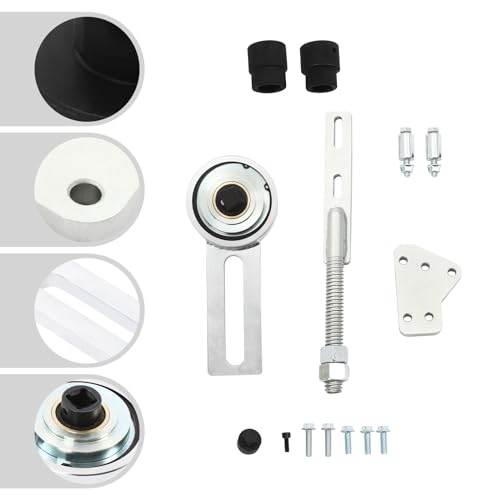 Torque Multiplier Tool, For Ford 1.0L EcoBoost Torque Multiplier Tool Set, Crankshaft Pulley Removal Kit for XC8055 Engine, 1:5 Gear Ratio with Carrying Case