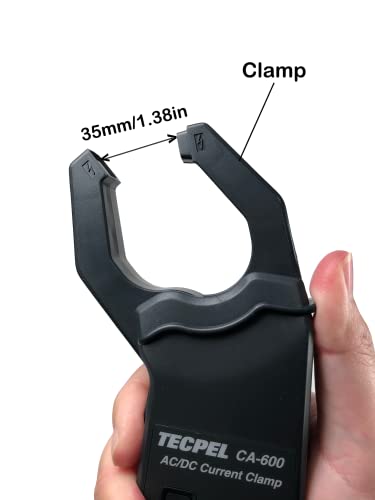 TECPEL CA-600 AC/DC Current clamp Transmitter Probe 600A