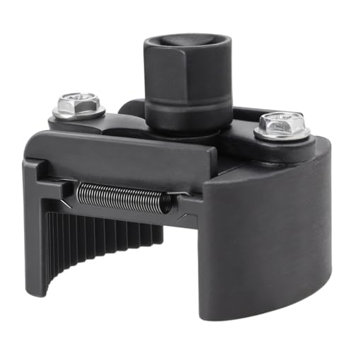 Adjustable Oil Filter Wrench 2-3/8 to 3-1/8 inch(60-80mm) | Universal Oil Filter Removal Tool 1/2'' Drive Fits Small & Medium-sized Spin-on Filters, UTVs, JetSkis - size: 60-80mm