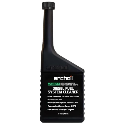 Archoil AR6400-D Diesel Fuel System Cleaner (12 oz) Deep Clean - Injector Cleaner, Turbo & DPF Deposit Control - size: 12 Fl Oz (Pack of 1)