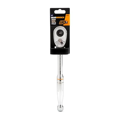 GEARWRENCH 1/2" Drive 90-Tooth Quick Release Teardrop Ratchet | 81309T - style: 1/2" Drive