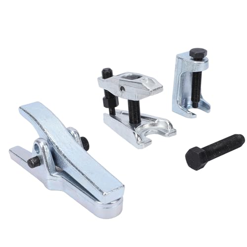 Keenso Ball Joint Separator Set Steel Ball Joint Puller Removal Tool Kit 3 Piece Adjustable 20mm to 50mm Opening for Front Suspension Tie Rod and Steering Arm Service
