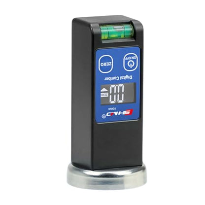 Cambers Gauge for Car Truck SUV LCD Display Wheel Alignment Tool Digital Alignment Tool with Horizontal Bubble Magnetic Base Gauge