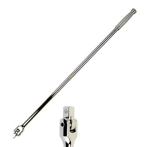 3/4” Drive 36-inch Breaker Bar with 180° Flex Head | High Alloy Steel Heavy-Duty Long Handle Torque Bar for Truck, Industrial, and Construction Applications - size: 3/4" Drive x 36"