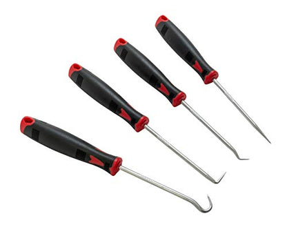 Lisle 31750 Mini Hook and Pick Set, 4 Pc.