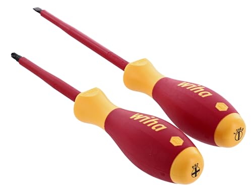 Wiha 33532 2 Piece Insulated Slotted and Phillips Screwdriver Set