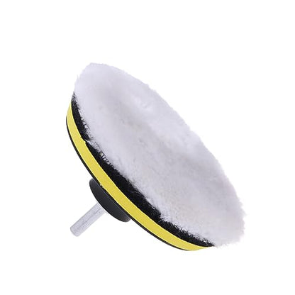 Luxshiny 25pcs Car Buffing Pads Kit Auto Paint Polishing Disc Wool Discs Set Car Detailing Bars Auto Detailing Kit