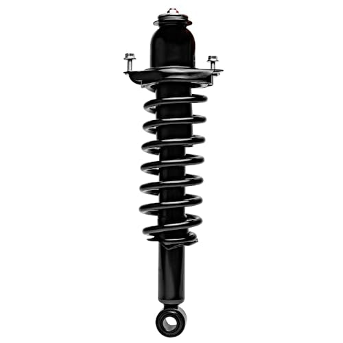 Detroit Axle - 1.8L 4pc Front & Rear Struts for 2014-2019 Toyota Corolla | 4 Front & Rear Strut w/Coil Spring Assemblies 2015 2016 2017 2018 Suspension Quick Install Ready Assembly Replacement - size: 4Q47059/ 4 Struts