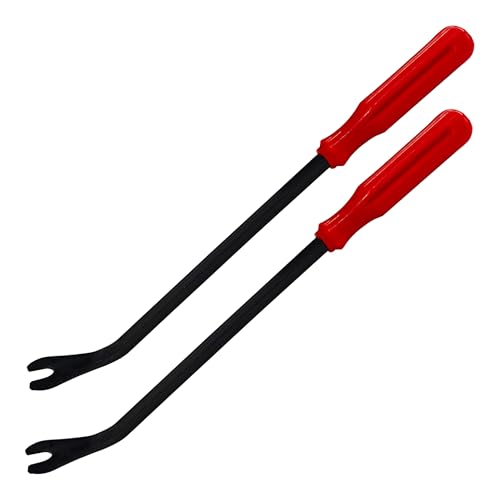 2PCS 31CM/12” Plastic Fastener Remover Clip Removal Tool, Car Trim Removal Tool, Fastener Remover Pliers for Automotive Door Panels, Window Trim, Upholstery, Dashboard, Emblems - size: 12”