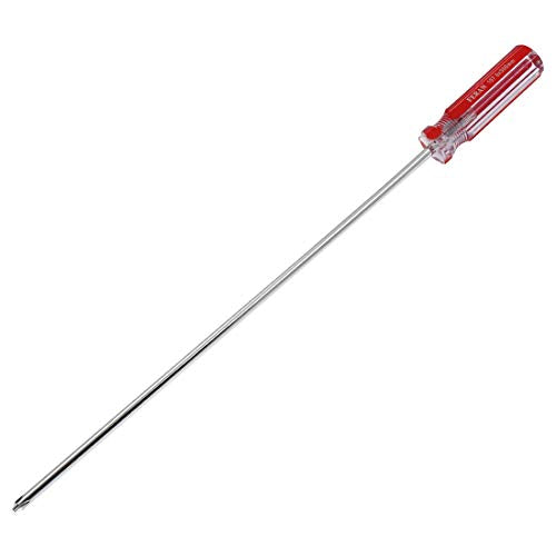Phillips 12 Inch Long Magnetic Tip Screwdriver - Extra Long Shank Cross Head Screwdriver - size: 12 Inch #2