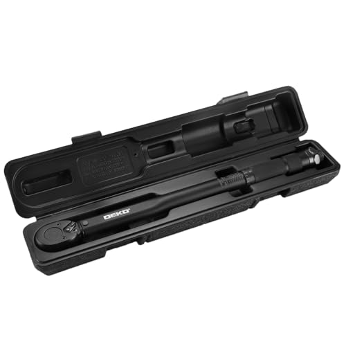 DEKOPRO 3/8 Inch Drive Dual-Direction Torque Wrench, 10-80 Ft-Lb & 13.6-108.5 Nm Range, ±4% Precision, 24-Tooth Chrome Vanadium Ratchet, 14.5inches Anti-Slip Matte Handle - style: 3/8 Inch Torque Wrench