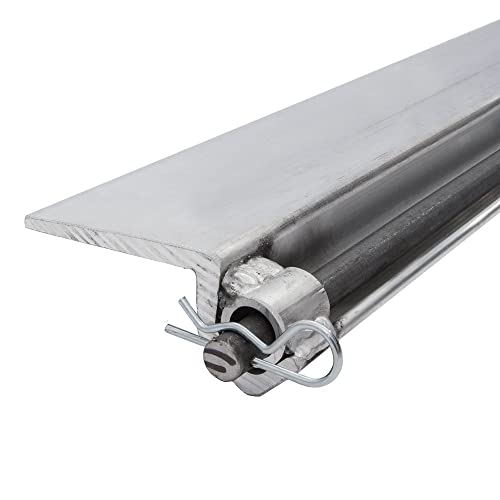 36" Aluminum Skid Seat Attaching Bracket for Pin-End Ramp Systems, HD Ramps